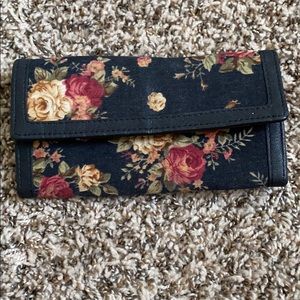 Floral wallet
